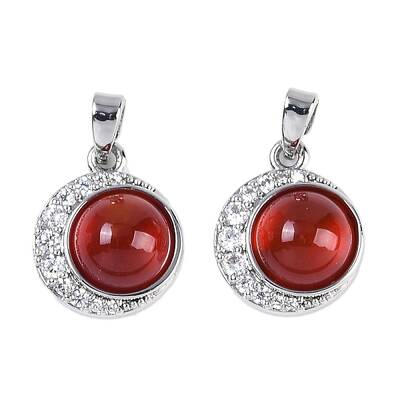 Natural Carnelian(Dyed & Heated) Pendants