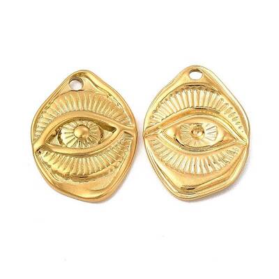 Ion Plating(IP) 304 Stainless Steel Pendants