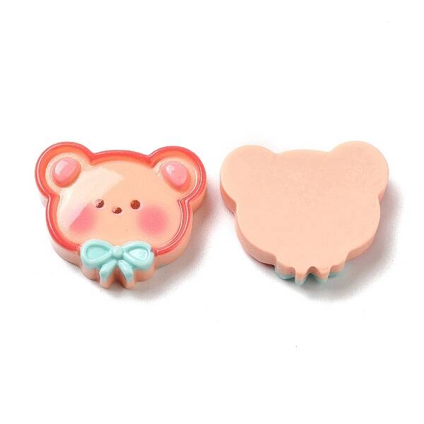 Cute Cartoon Animal Opaque Resin Cabochons