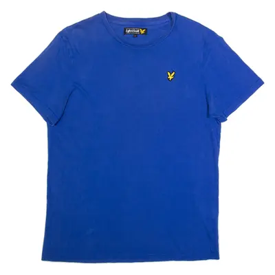 LYLE & SCOTT Mens T-Shirt Blue L