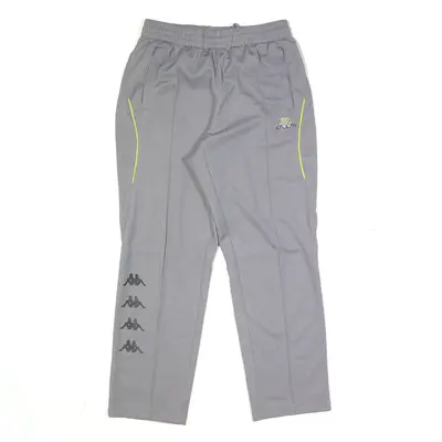 KAPPA Track Pants Grey Straight Mens S W26 L25