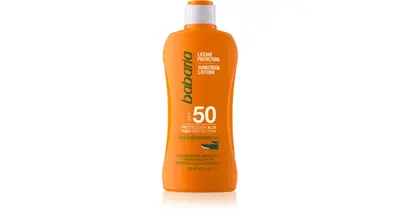 Babaria protective sunscreen lotion with Aloe Vera Spf50 200ml