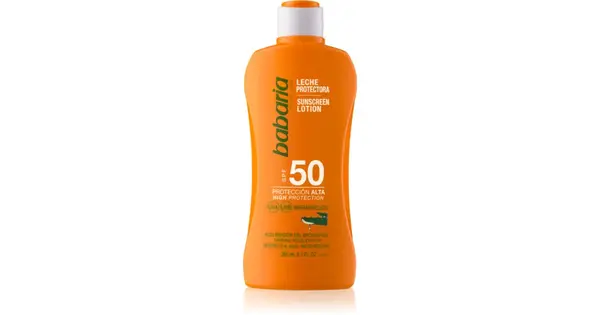 Babaria protective sunscreen lotion with Aloe Vera Spf50 200ml