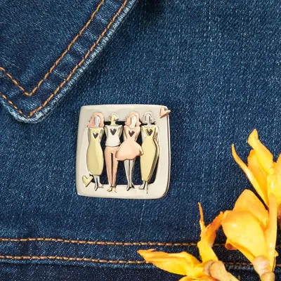 Between Sisters Pin - 3 Friends