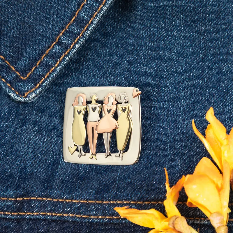 Between Sisters Pin - 3 Friends