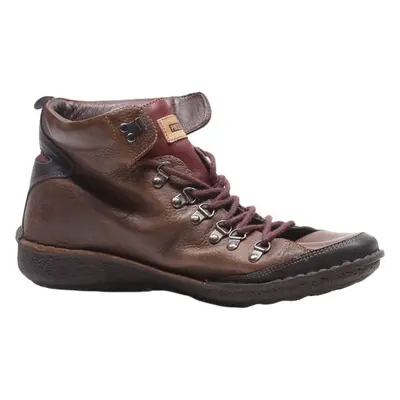 PIKOLINOS High Top Trainers Brown Leather Mens UK 12