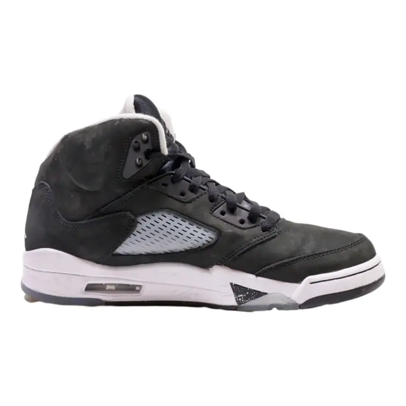 AIR JORDAN High Top Trainers Black Synthetic Mens UK 8
