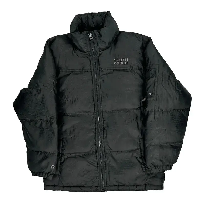 South Pole Puffer - Medium Black Polyester