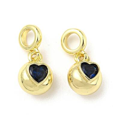 Brass with Cubic Zirconia Pendant