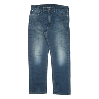 LEVI'S 505 Jeans Mens Blue Regular Straight W33 L30