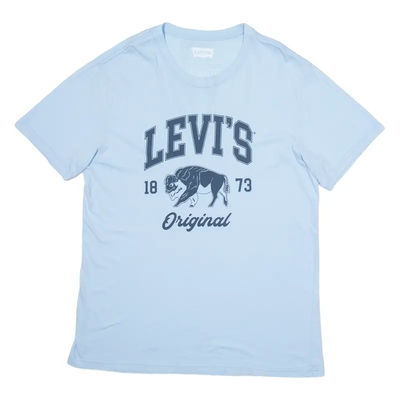 LEVI'S Mens T-Shirt Blue L