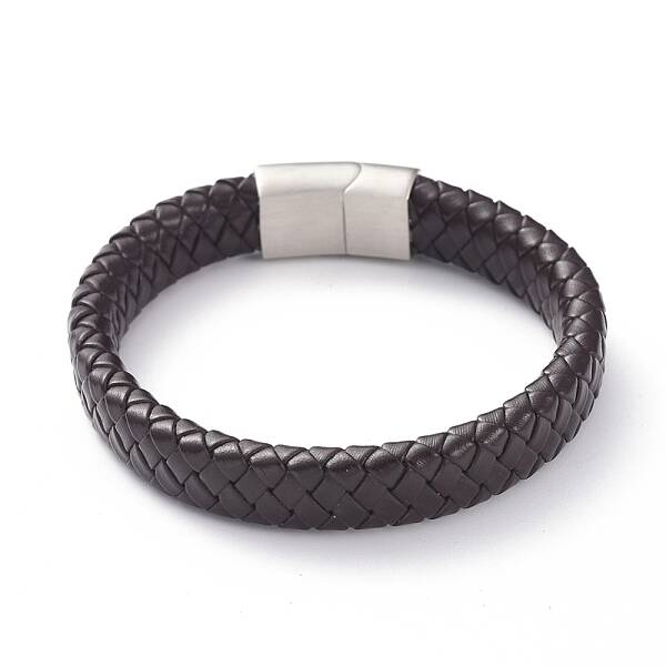 Unisex Leather Cord Weave Bracelets
