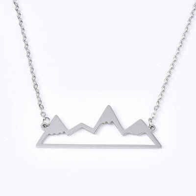 Non-Tarnish 201 Stainless Steel Pendant Necklaces