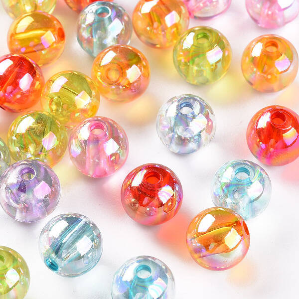 Transparent Acrylic Beads