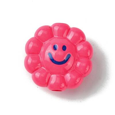 Dopamine Style Opaque Acrylic Beads
