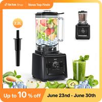 Prasky-Professional Blender for Kitchen&Smoothies, With 70oz ,2 Containers Countertop Blenders Ice Crushing,25000RPM High-Spe...