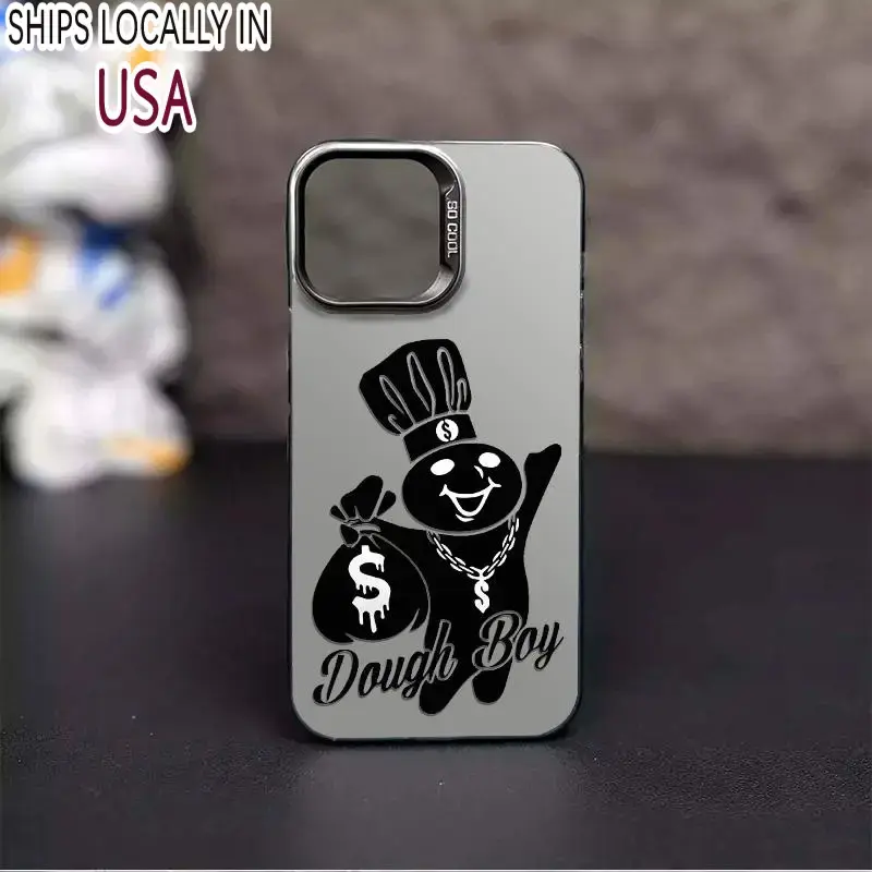 Dough Boy Aesthetic Pattern Casing For iphone 16 15 14 13 12 11 X XS SE23 PRO PLUS MAX 2020 2022 SAMSUNG GALAXY S22 S23 S24 F...