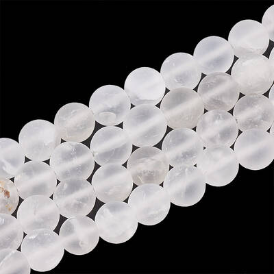 Natural Quartz Crystal Beads Strands