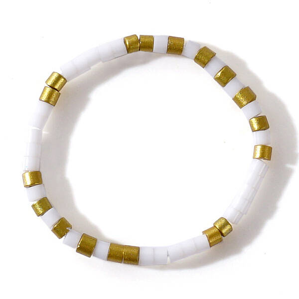 Fashionable Casual Beaded Ring