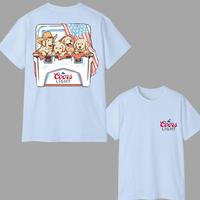 Coors Light 2 Sided T-shirt, Dogs Beer Tees, 4th Of July T-Shirt, Perfect Beer And Dog T-shirt For Women, For Men Casual Cott...