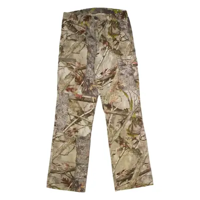 SOLOGNAC Cuffed Camouflage Cargo Mens Trousers Beige Regular Straight W30 L30