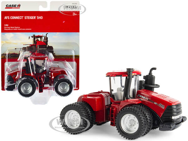 Case AFS Connect Steiger 540 Tractor with Dual Wheels Red \
