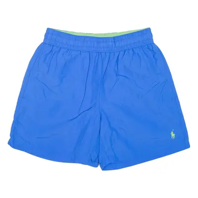POLO RALPH LAUREN Mesh Lining Mens Swimming Shorts Blue Relaxed XS W26