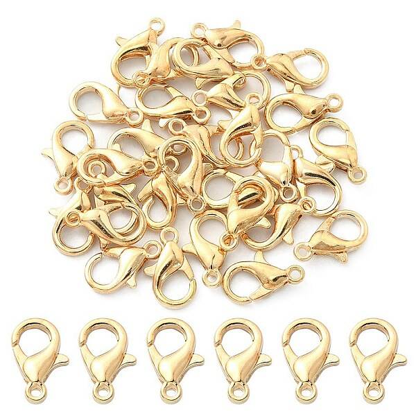 Zinc Alloy Lobster Claw Clasps