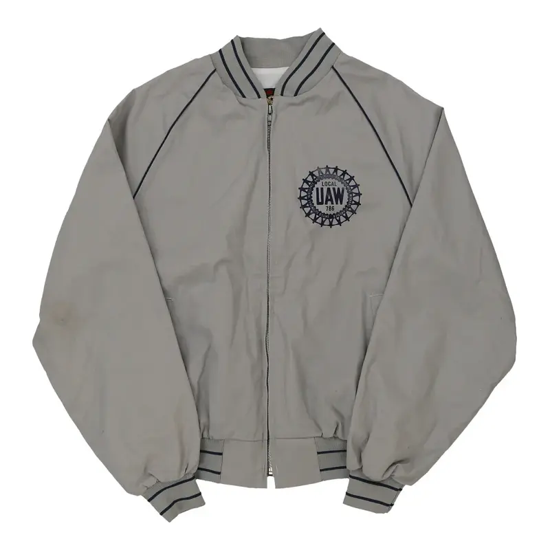 King Louie Jacket - Large Grey Cotton Blend
