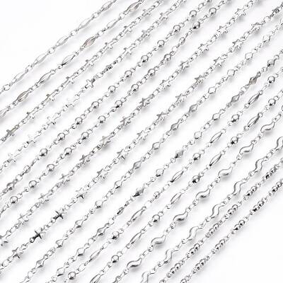 Non-Tarnish 304 Stainless Steel Link Chains Necklaces