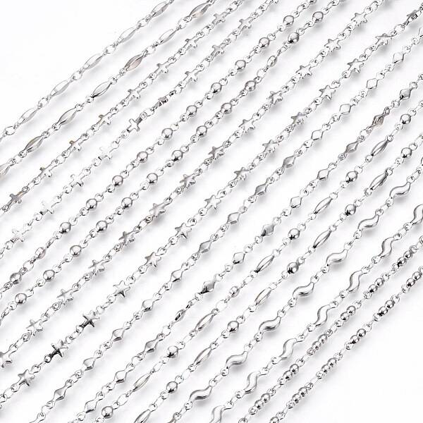 Non-Tarnish 304 Stainless Steel Link Chains Necklaces