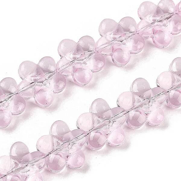 Transparent Glass Beads Strands
