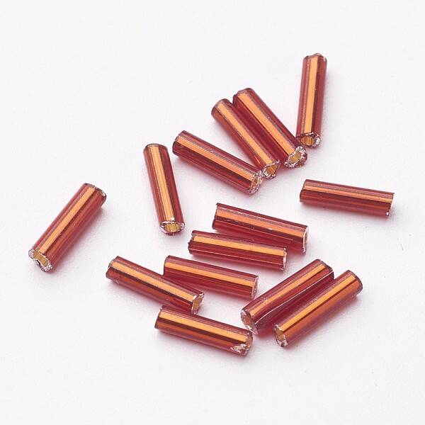 Glass Bugle Beads