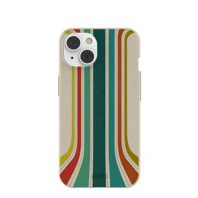 London Fog Retro Lines iPhone 14/16e Case