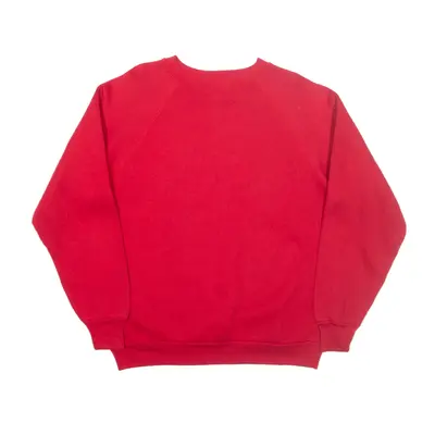 DISCUS ATHLETIC Mens Sweatshirt Red XL