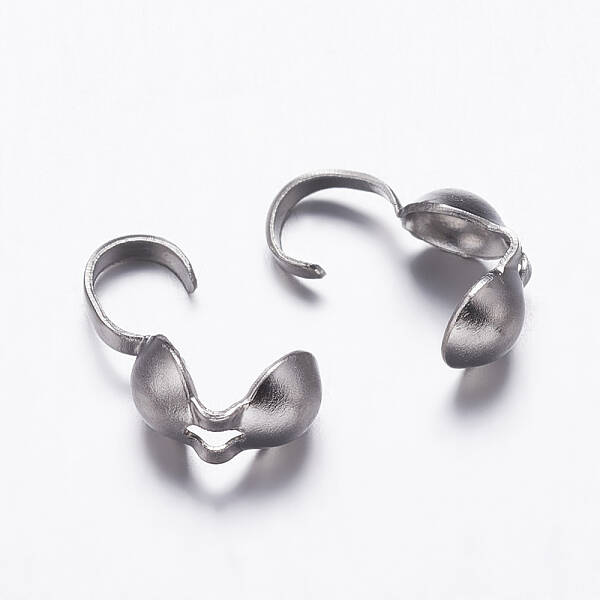 Tarnish Resistant 304 Stainless Steel Smooth Surface Bead Tips