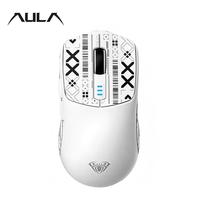 AULA SC580 Wireless Mouse for Gaming, 2.4G/Wired Mode Switch Gaming Mouse with Anti-slip Sticker for Summer, Bluetooth-compat...
