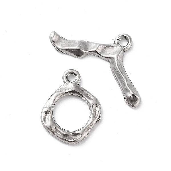 Non-Tarnish 304 Stainless Steel Toggle Clasps
