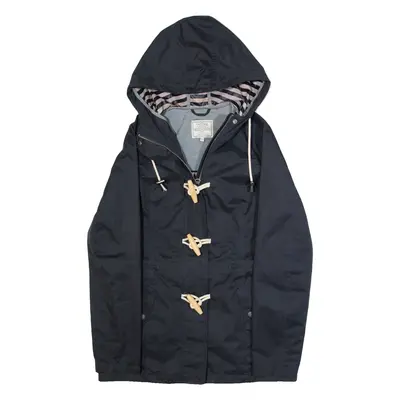 FAT FACE Womens Jacket Blue Hooded S