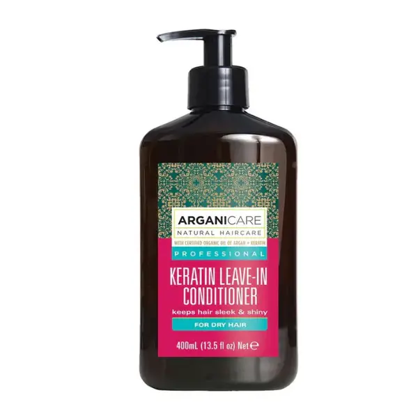 Arganicare Keratine Leave In Nourishing Protective Conditioner 400 ml