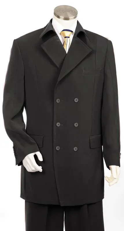 Canto Men's 3pc Fashion Suit Double Breasted Professional Look