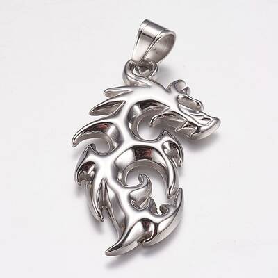 Tarnish Resistant 304 Stainless Steel Big Pendants