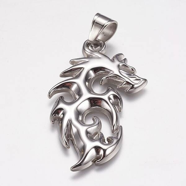 Tarnish Resistant 304 Stainless Steel Big Pendants
