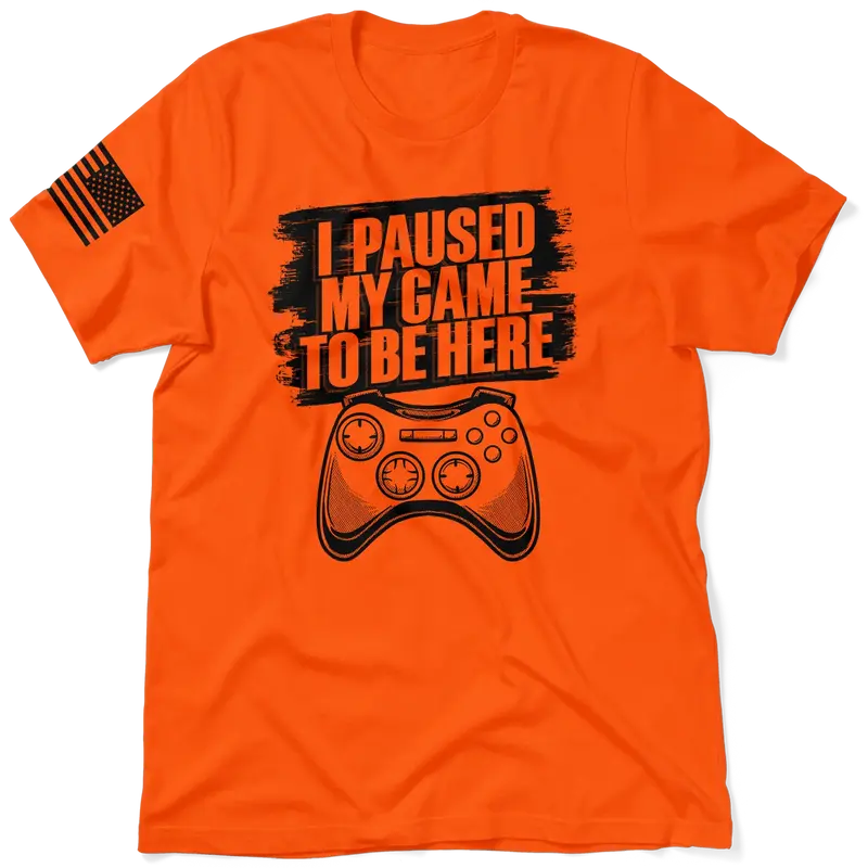 Paused My Game - Safety T-Shirt