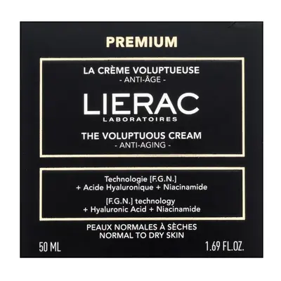 Lierac Premium The Voluptuous Nourishing Skin Cream with Anti-Aging Effect - 50 ml