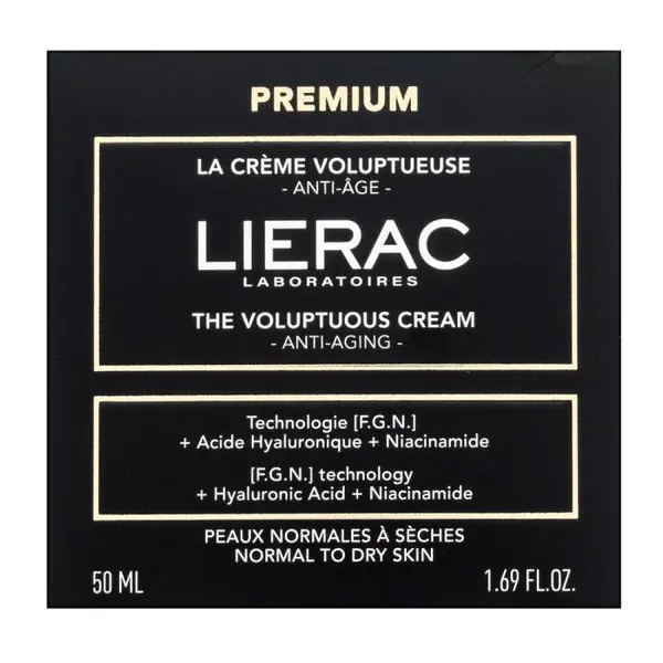 Lierac Premium The Voluptuous Nourishing Skin Cream with Anti-Aging Effect - 50 ml