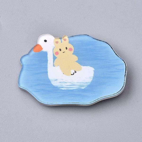 Acrylic Safety Brooches