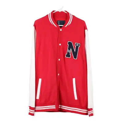 Trn1961 Varsity Jacket - 2XL Red Cotton Blend