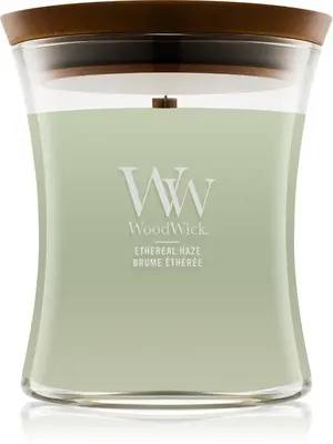 Woodwick Ethereal Haze Scented Candle with Wooden Wick with Wooden Wick 275g
