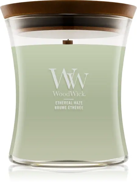 Woodwick Ethereal Haze Scented Candle with Wooden Wick with Wooden Wick 275g